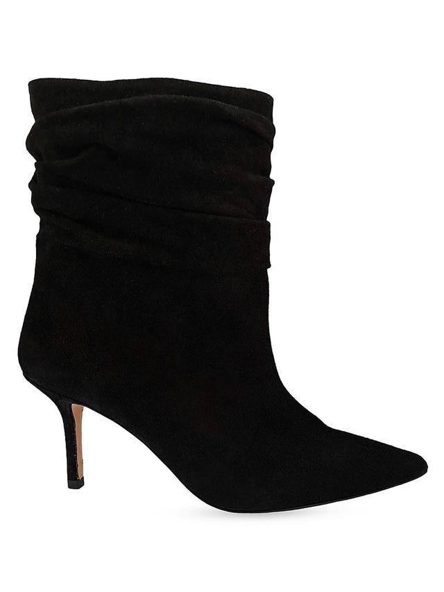 Womens Florine 70MM Suede Booties Product Image