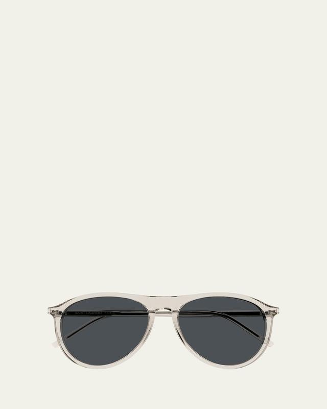 Mens Sl 667 Acetate Oval Sunglasses Product Image