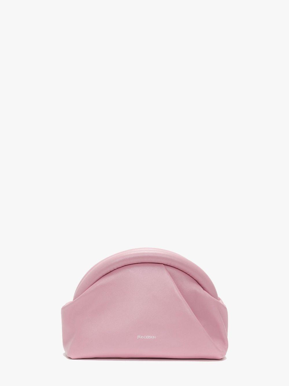 BUMPER-CLUTCH - LEATHER MINI BAG in pink | JW Anderson US  Product Image