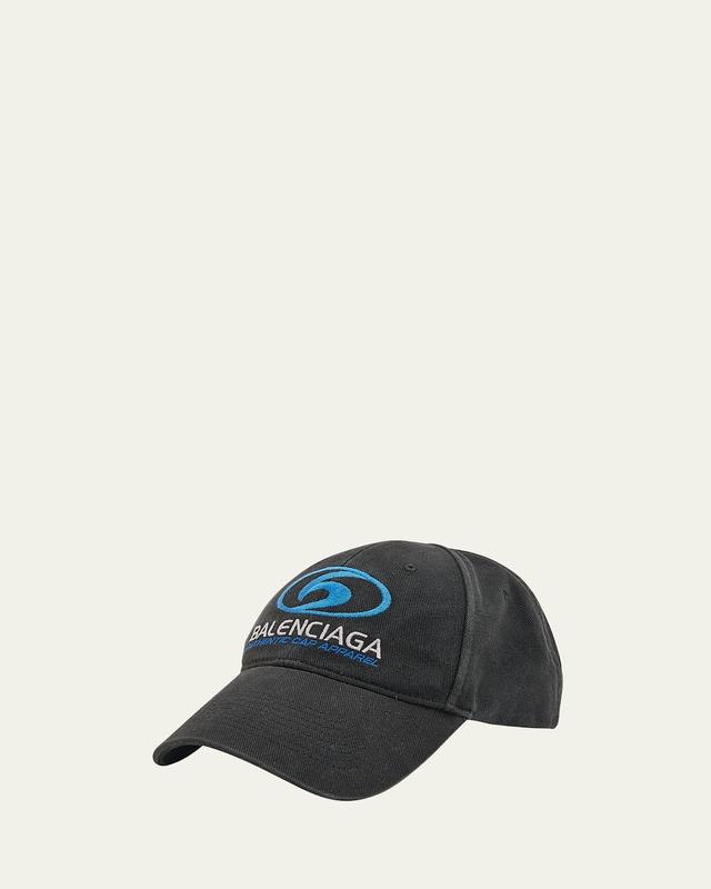 Mens Embroidered Surfer Baseball Cap Product Image