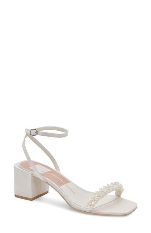 Dolce Vita Zalima Pearl Embellished Dress Sandals Product Image