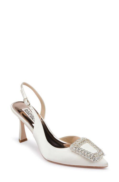 Badgley Mischka Collection Enida Slingback Half dOrsay Pointed Toe Pump Product Image