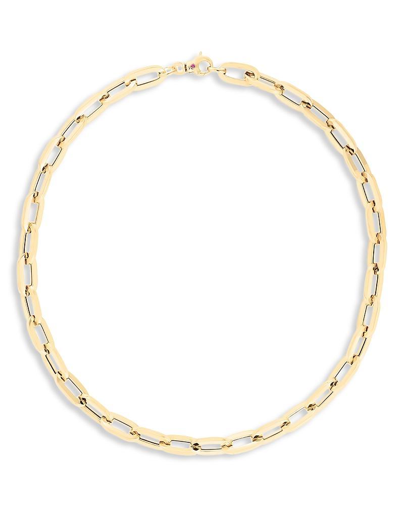 Roberto Coin Oro Classic Chain Collar Necklace Product Image