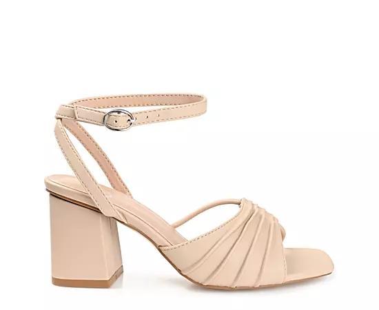 Journee Collection Womens Shillo Block Heel Sandals Product Image