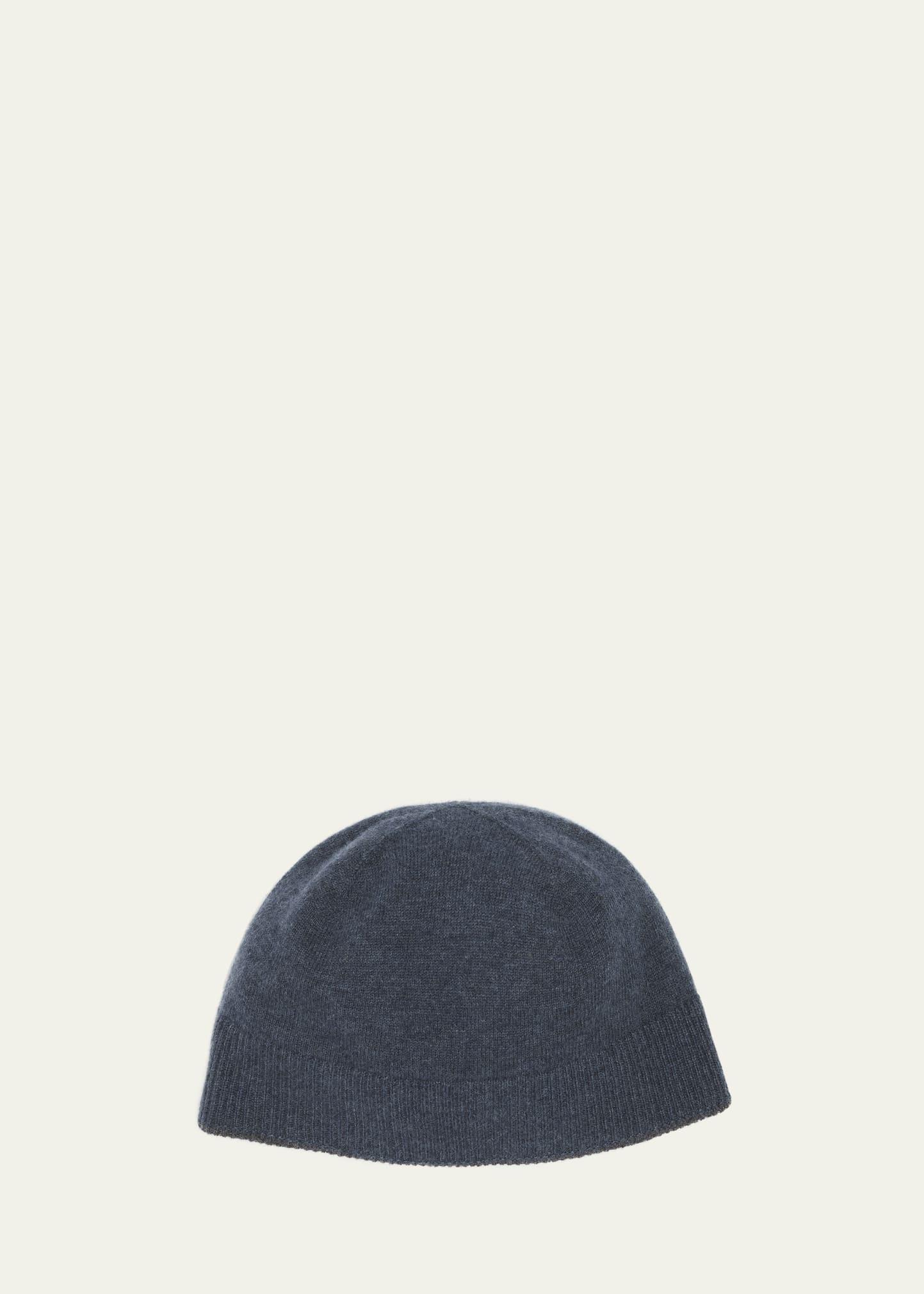 Mens Wool and Cashmere Beanie Hat Product Image