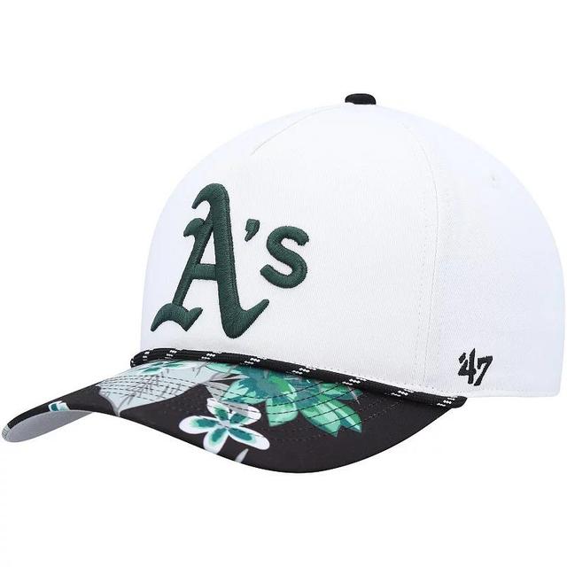 Mens 47 Oakland Athletics Dark Tropic Hitch Snapback Hat Product Image