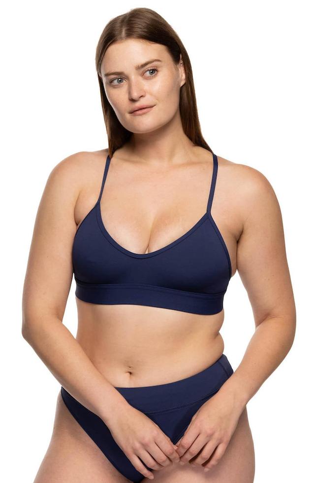 Mara Bikini Top - Navy Female Product Image