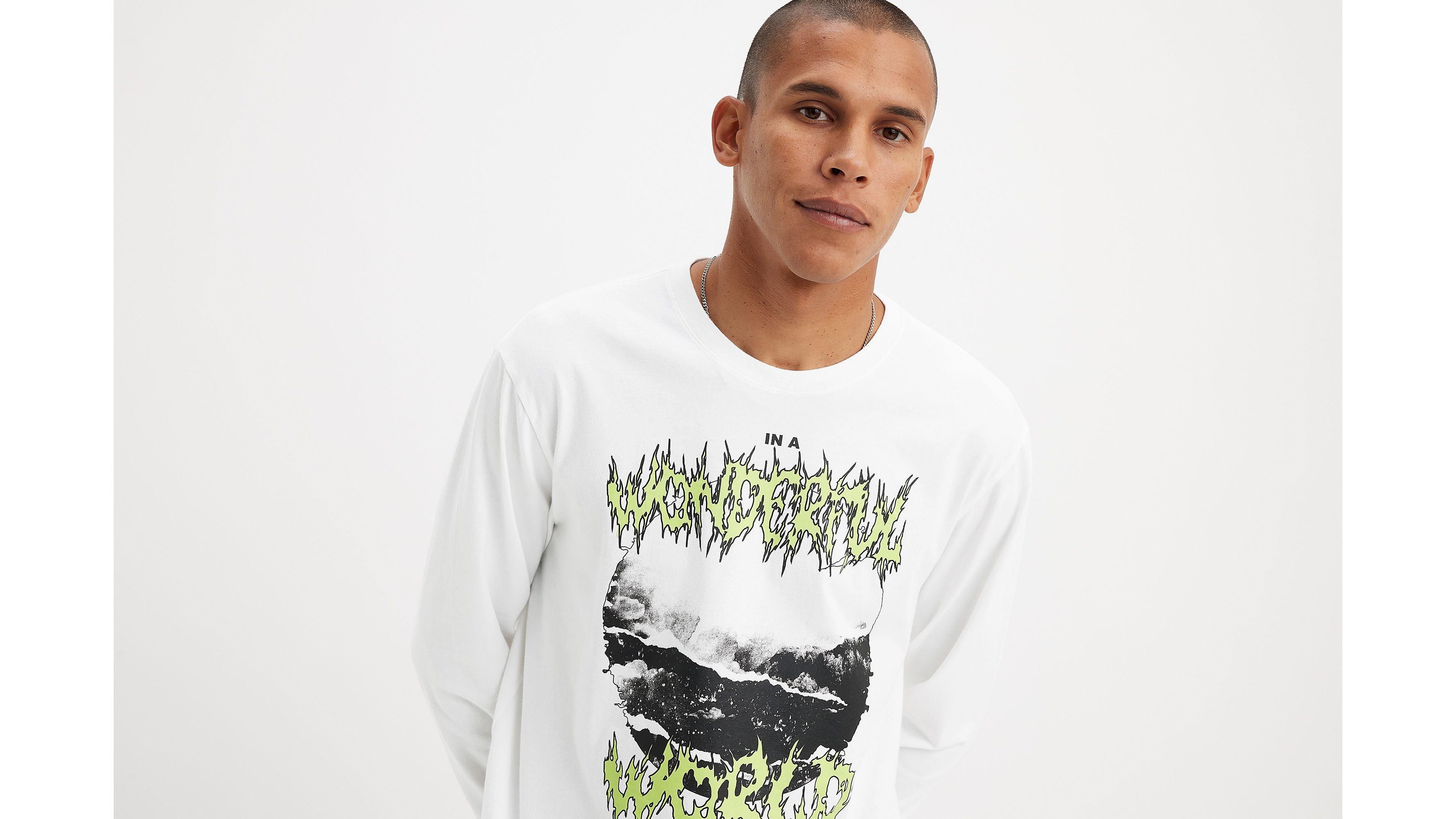 Relaxed Fit Long Sleeve Graphic T-Shirt Product Image