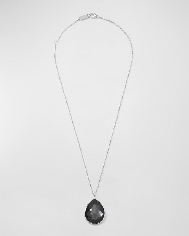 Sterling Silver Rock Candy Hematite Pendant Necklace Product Image