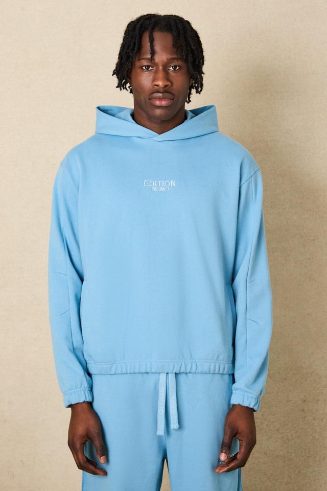 EDITION Oversized Boxy Heavyweight Hoodie | boohooMAN USA Product Image