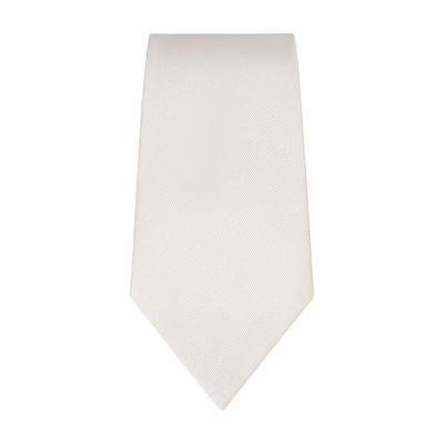 12-cm Silk Faille Blade Tie In Optical White Product Image