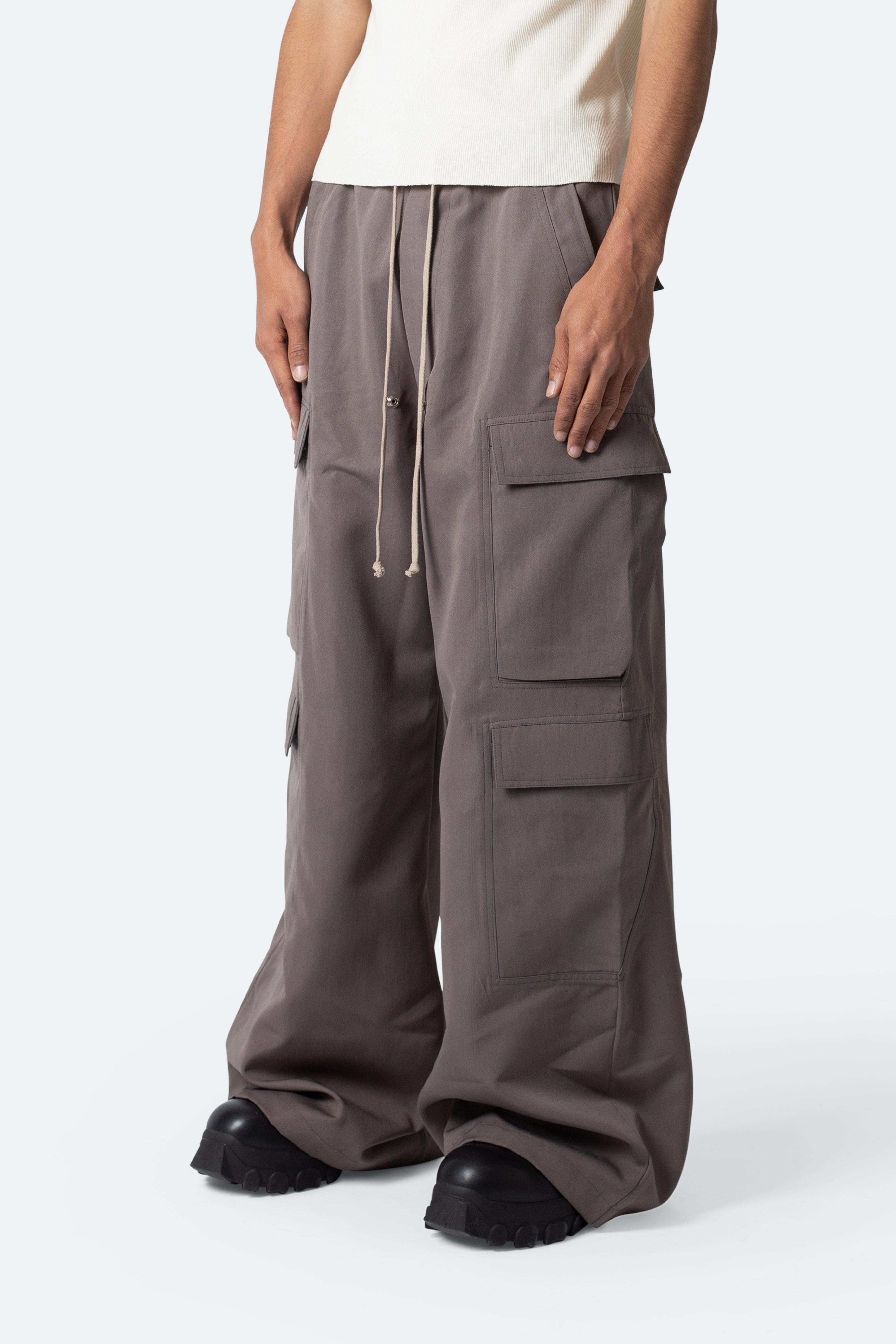 Rave Double Cargo Pants - Dusty Brown Product Image