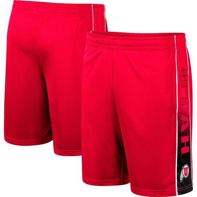 Mens Colosseum Red Utah Utes Lazarus Shorts Product Image