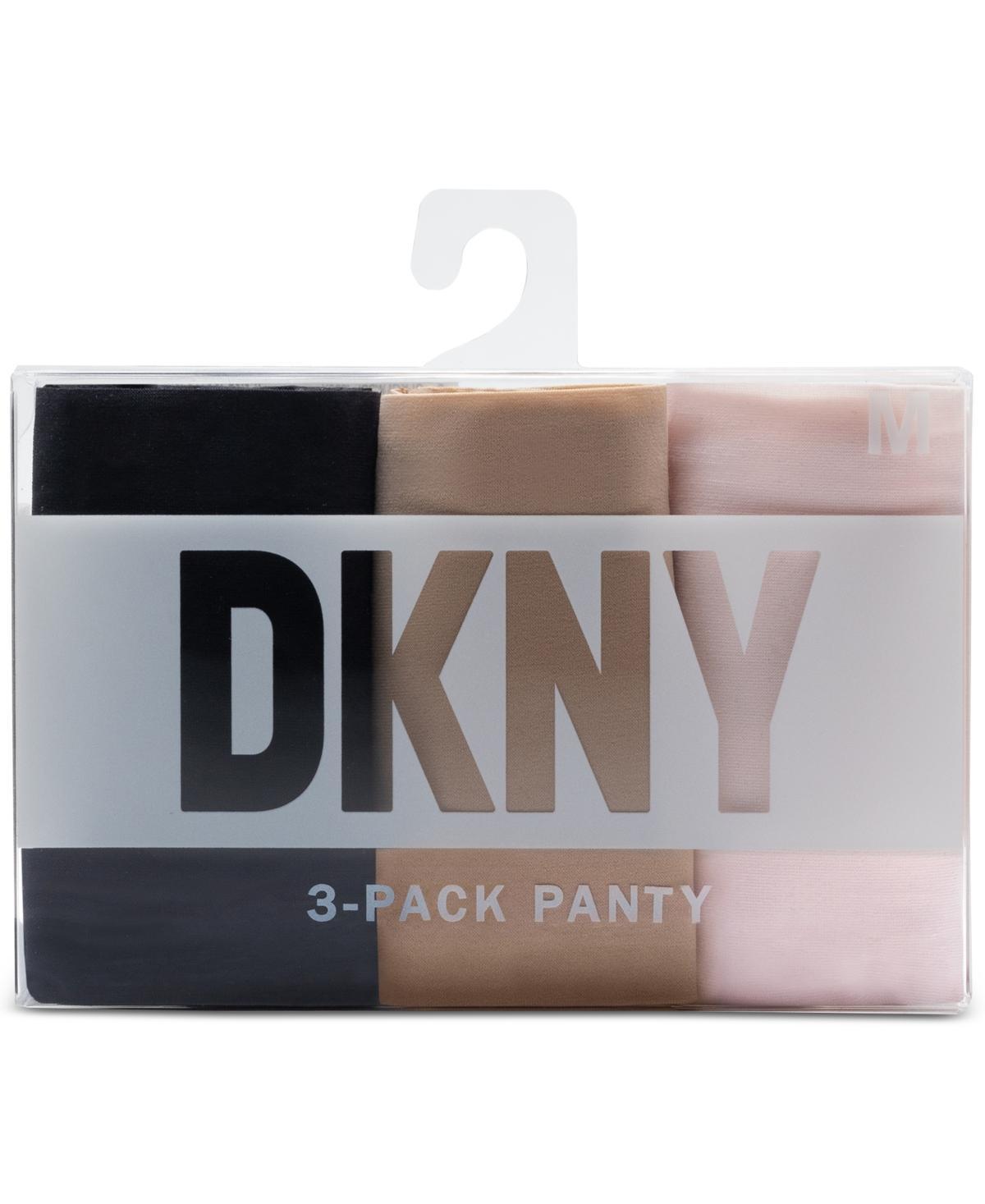 Dkny Womens 3-Pk. Litewear Cut Anywear Hipster Underwear DK5028BP3 Product Image