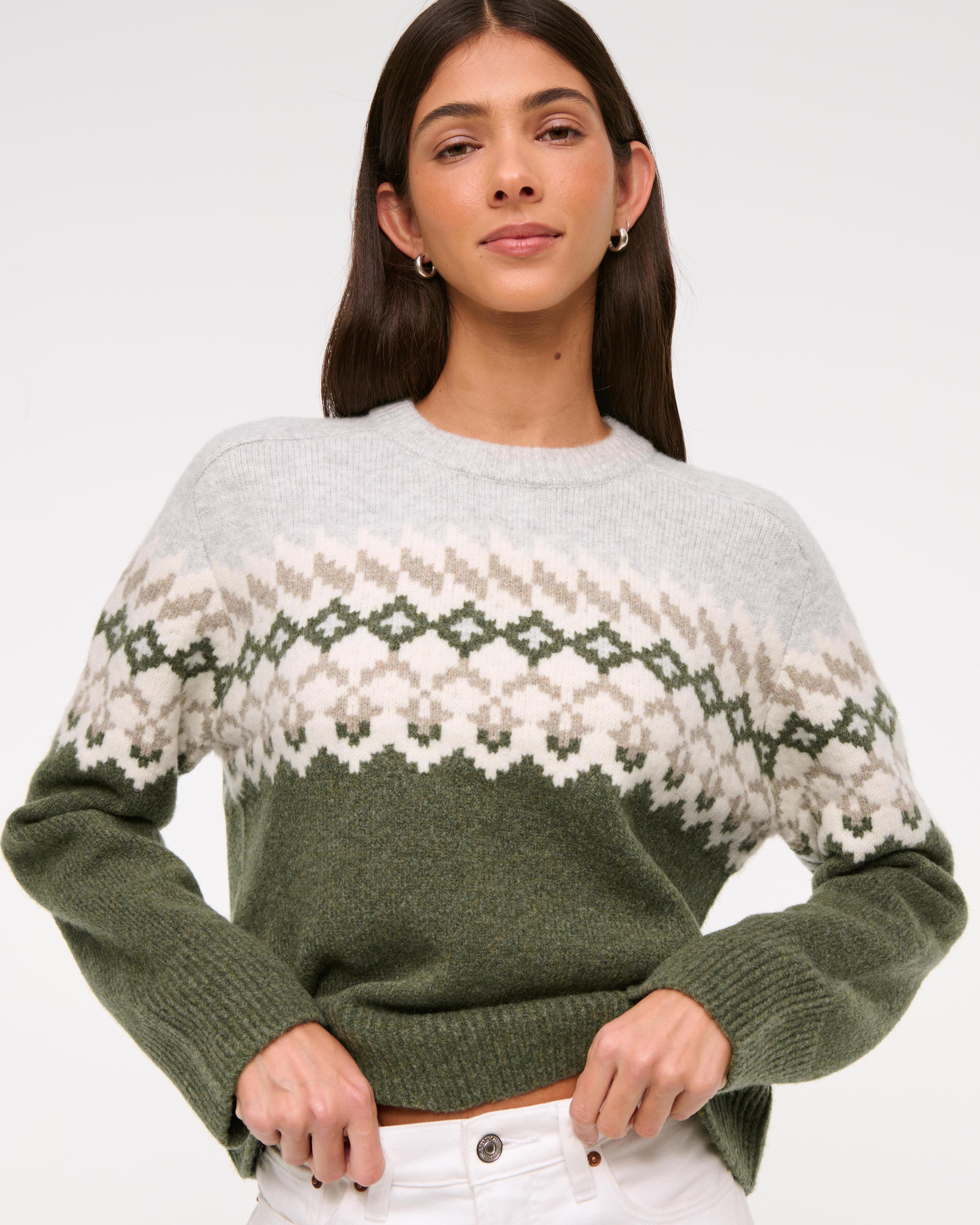 The A&F Madeline Crew Sweater Product Image