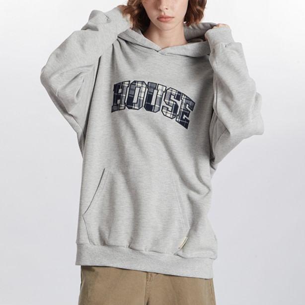 Drop Shoulder Lettering Oversized Hoodie Product Image