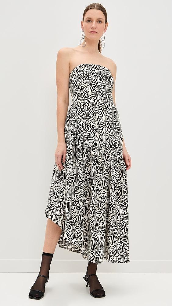 endless rose Strapless Asymmetrical Maxi Dress | Shopbop Product Image