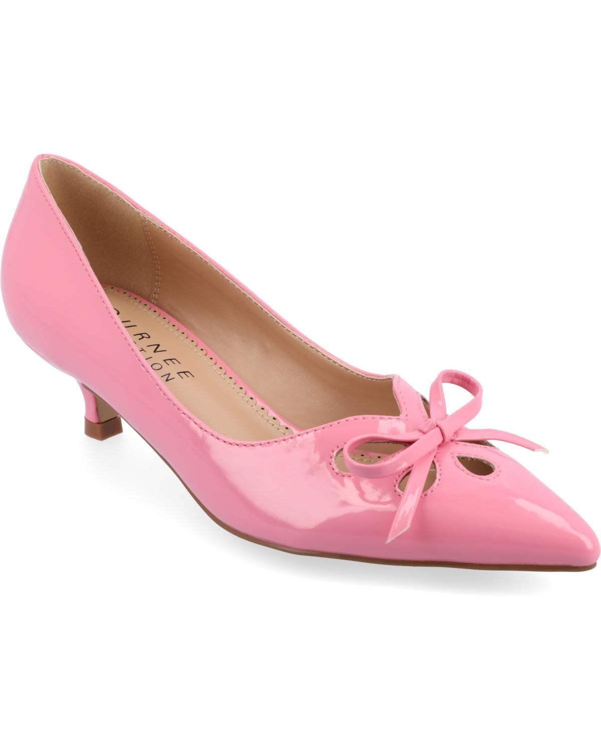 Journee Collection Lutana Womens Bow Pumps Product Image