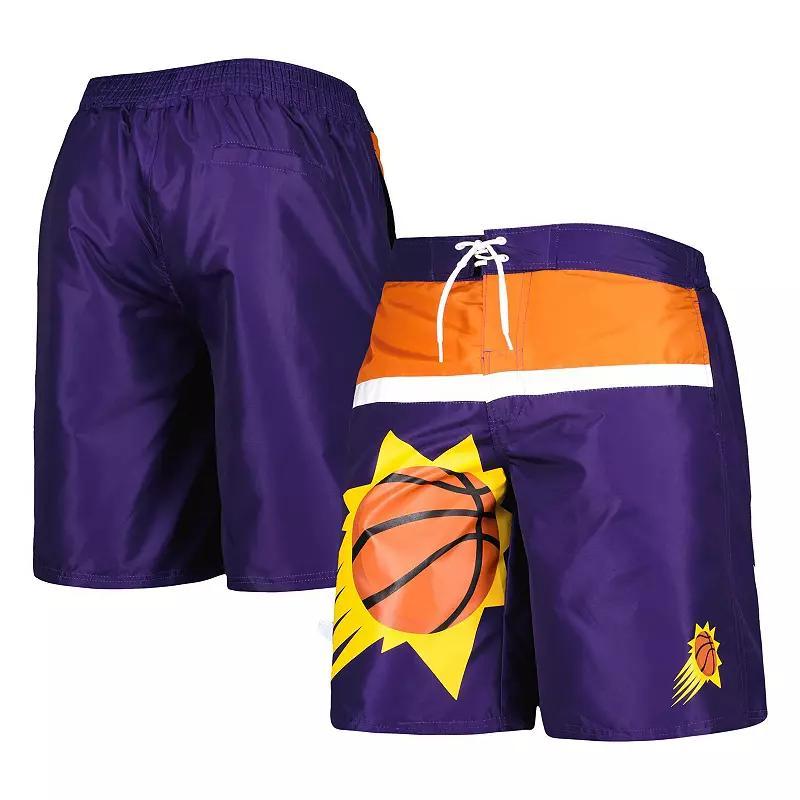 Mens G-III Sports by Carl Banks Purple Phoenix Suns Sea Wind Swim Trunks Product Image