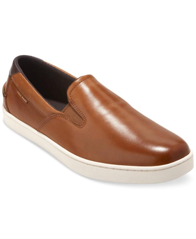 Cole Haan Mens Nantucket Slip-On Deck Shoes - Ch British Tan Product Image