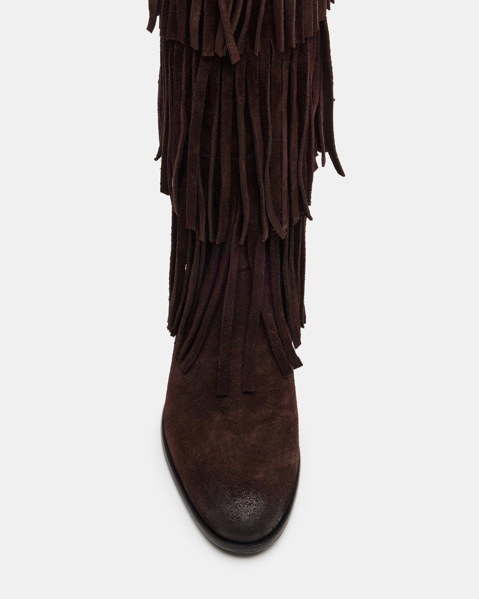 SPUR BROWN SUEDE Female Product Image