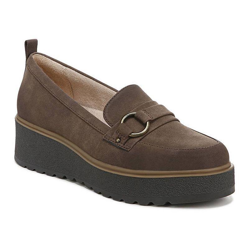 SOUL Naturalizer Joyla Womens Platform Loafers Brown Product Image