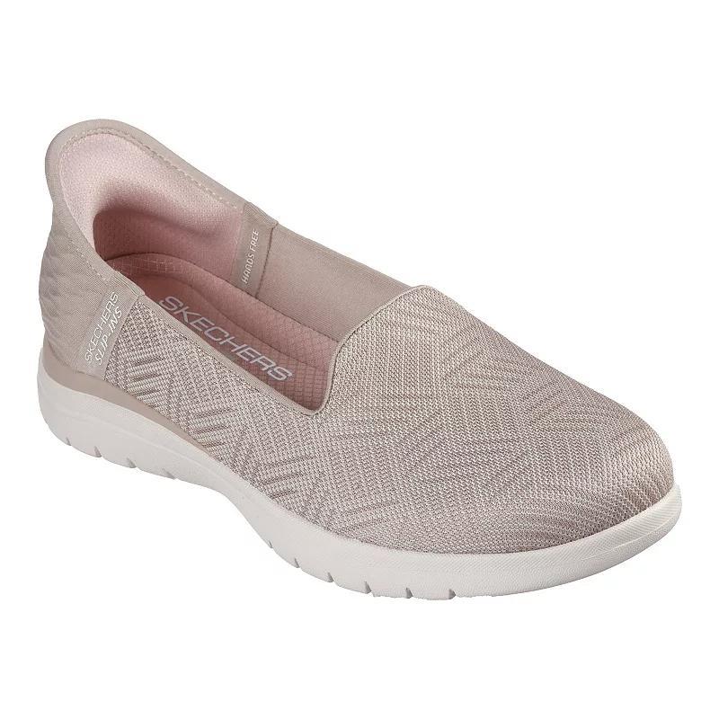 Skechers Hands Free Slip-ins On the GO Flex Clover Womens Shoes Brown Product Image