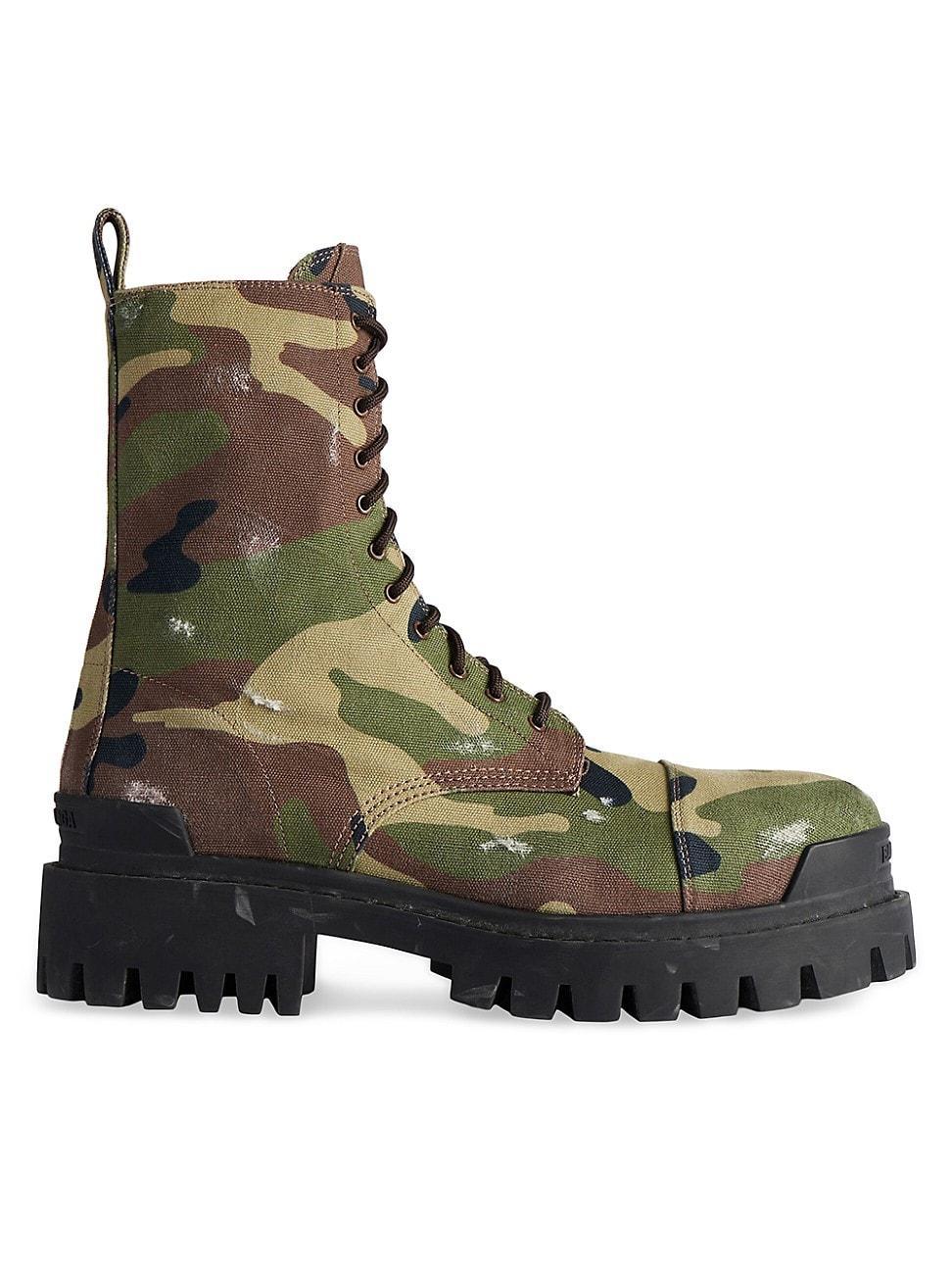 Mens Strike 20MM Camo Print Boots Product Image