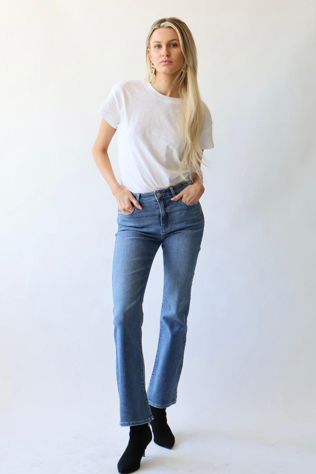 The Petite Bootcut Jean Product Image