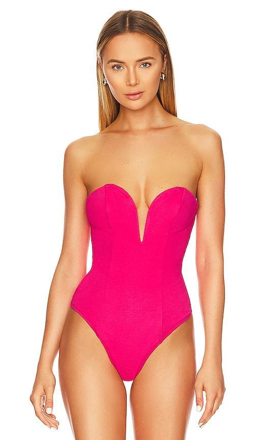 superdown Gianna Sweetheart Bodysuit Size S. Product Image