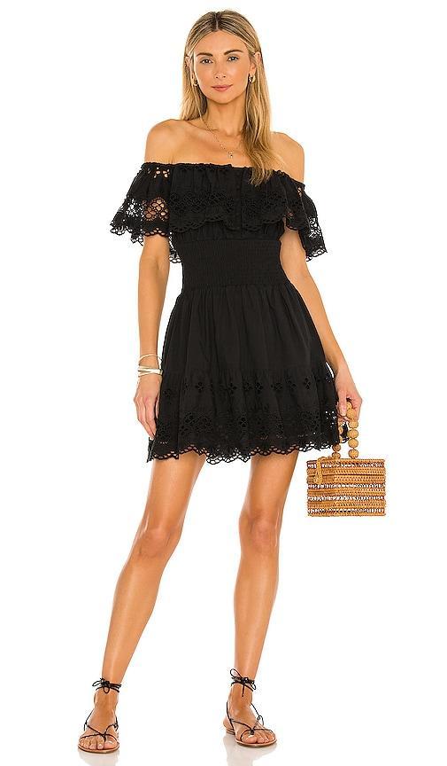 Lovers and Friends Dallas Mini Dress in Black Product Image