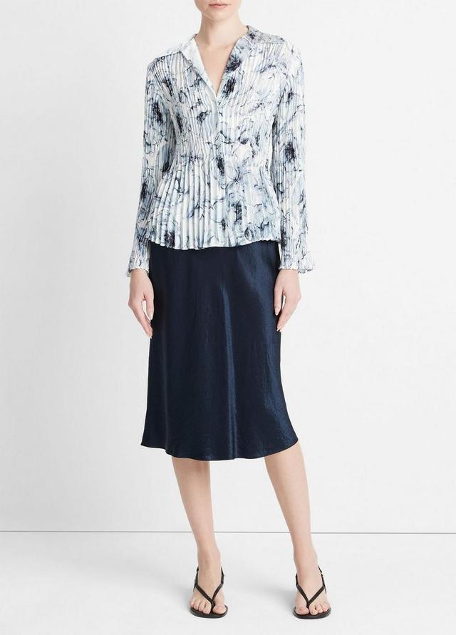 Washed Lily Pleated Blouse Product Image