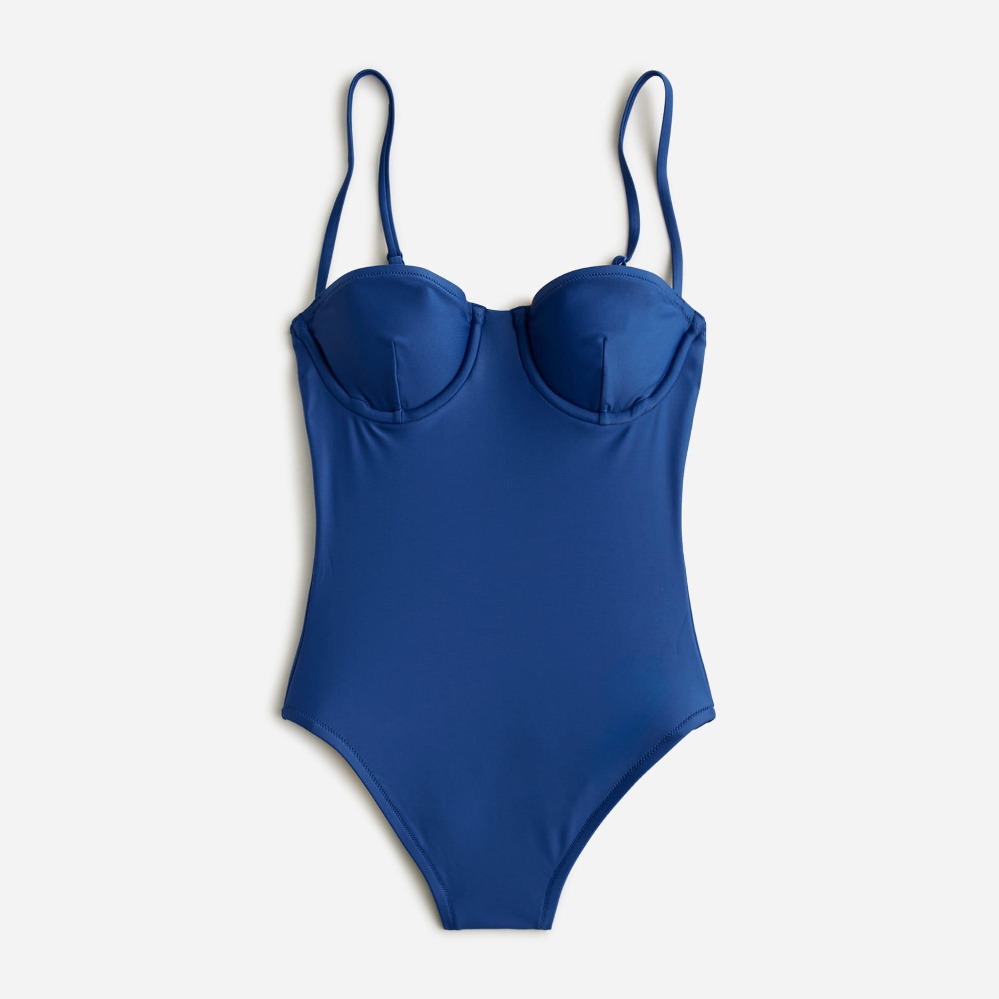 Heritage balconette underwire one-piece swimsuit Product Image