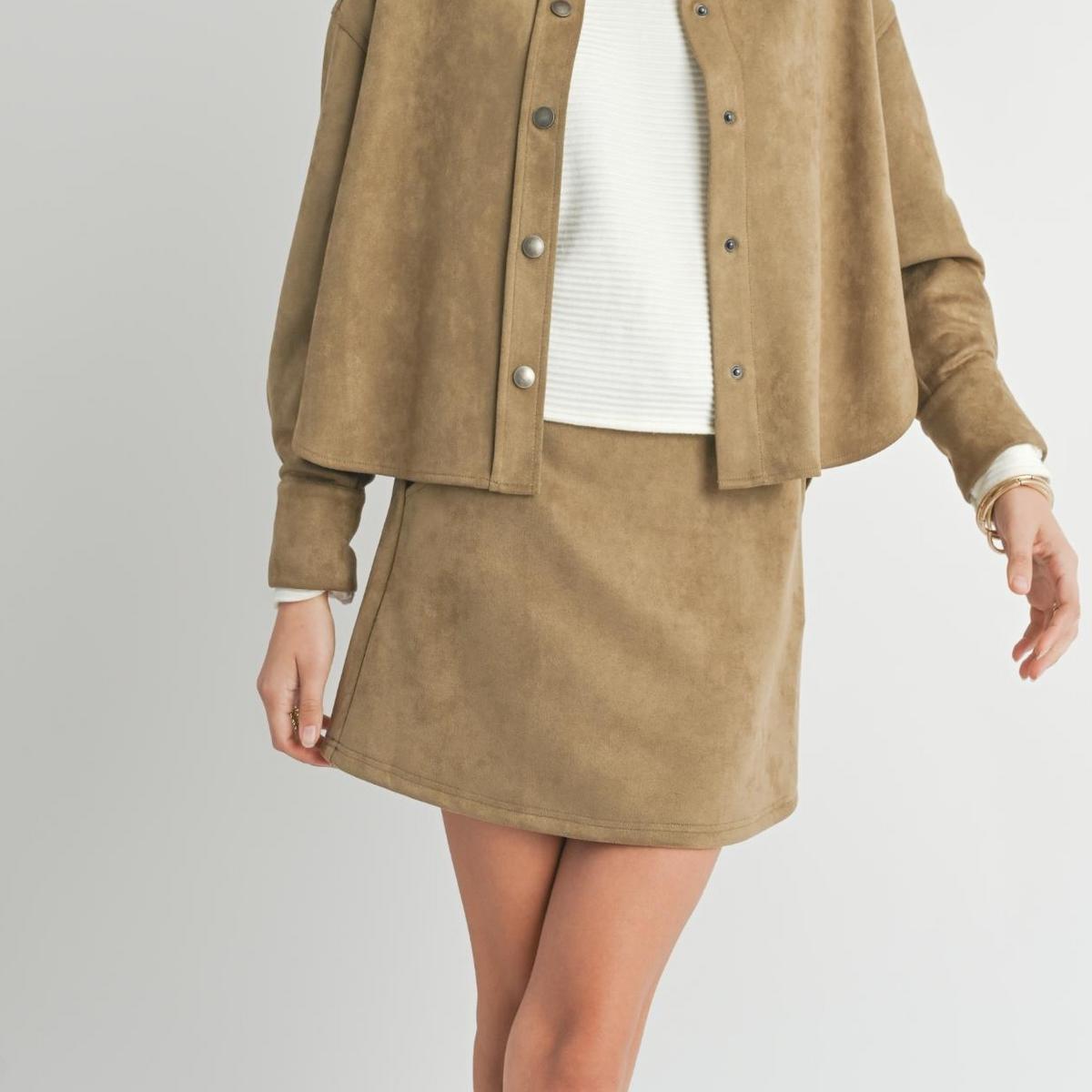 Tuscany Faux Suede Jacket Product Image