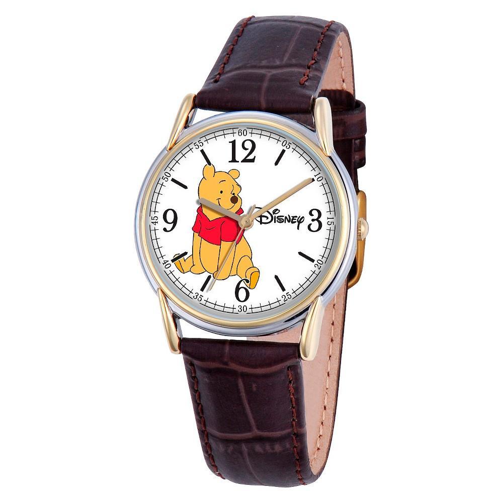 Mens Disney Winnie The Pooh Cardiff Watch - Brown Product Image