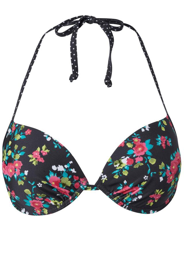 Underwire Push-Up Top - Midnight Bloom Product Image