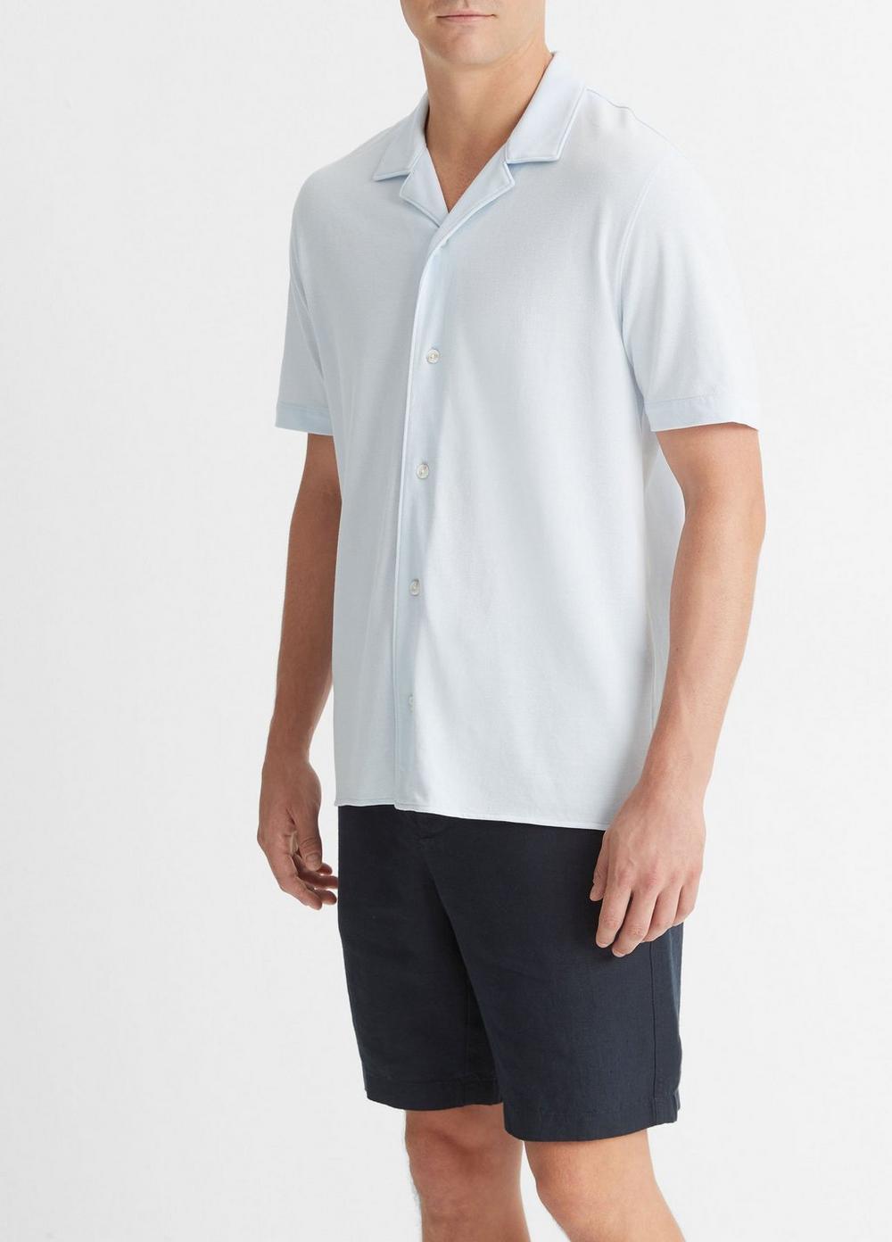 Cotton Piqué Cabana Shirt Product Image