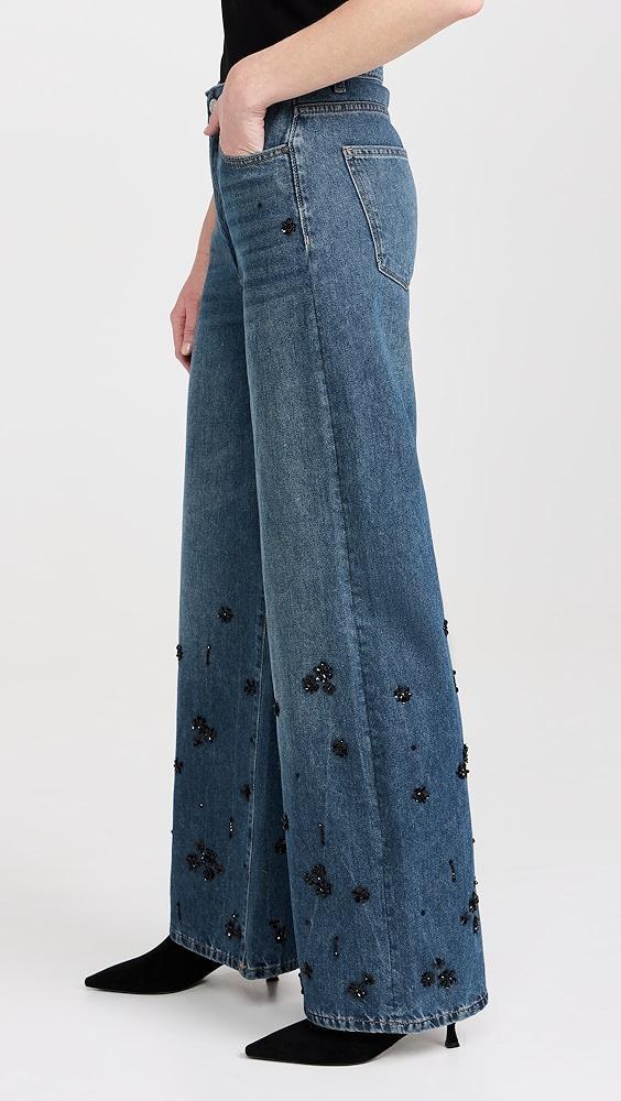 DL1961 Hepburn Wide Leg Jeans: High Rise Vintage 32" | Shopbop Product Image