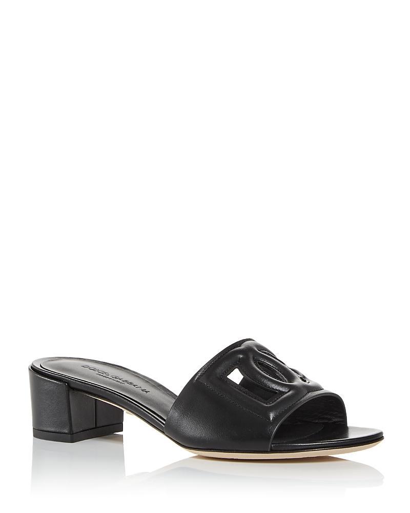 Dolce & Gabbana Interlock Slide Sandal Product Image