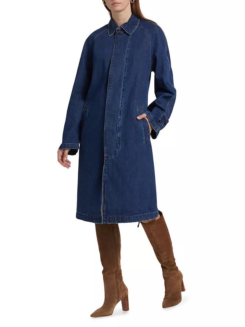 Denim Car Coat Product Image