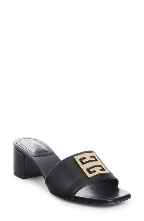 Givenchy 4G Block Heel Slide Sandal Product Image