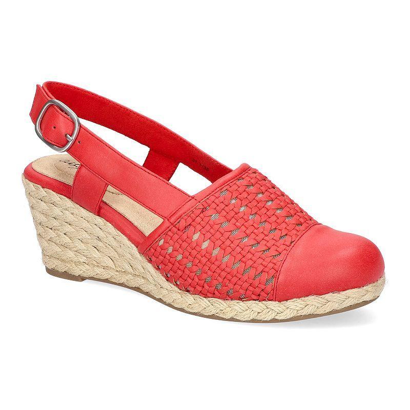 Womens Easy Street Taffy Slingback Espadrille Sandals Product Image