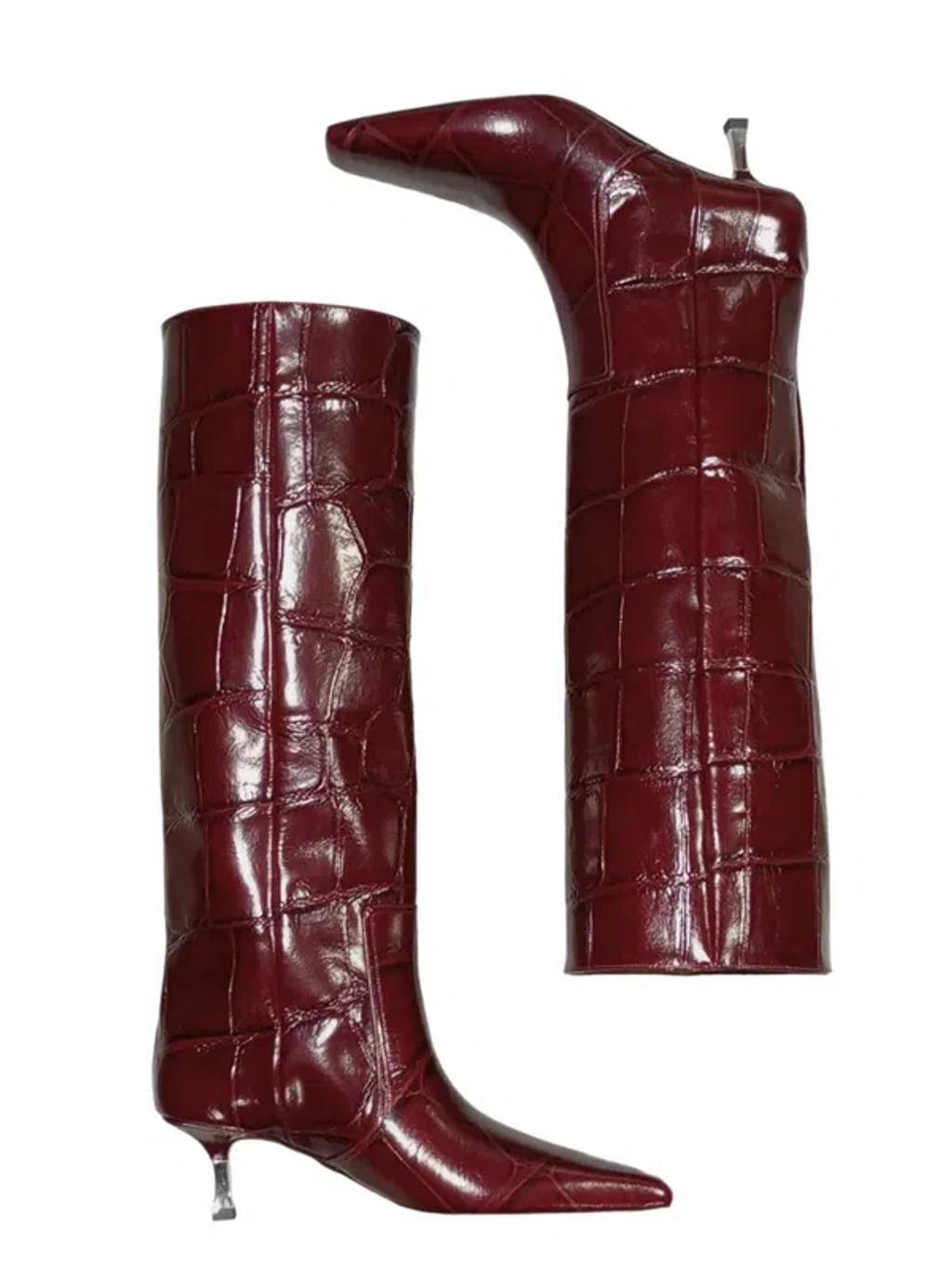 Bettina Boot 55 In Red Product Image