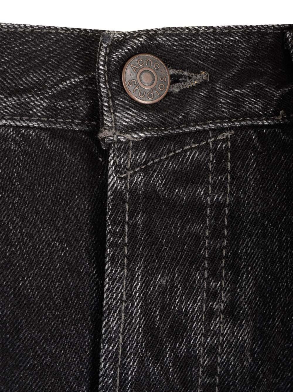 Straight Leg Jeans In Black Product Image