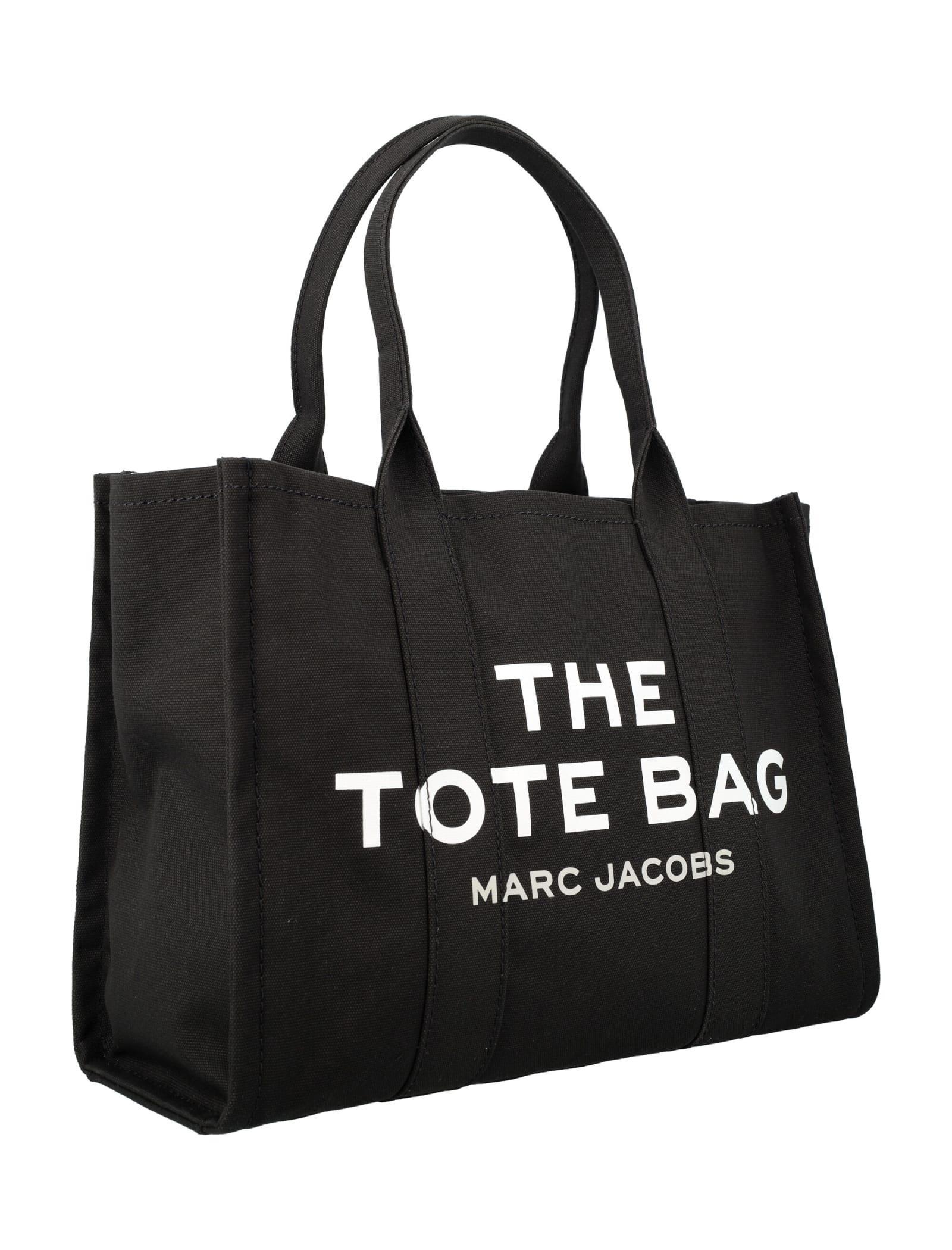 The Canvas Large Tote Bag In Black Product Image