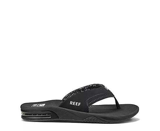 Reef Womens Fanning Flip Flop Sandal - Gray Product Image