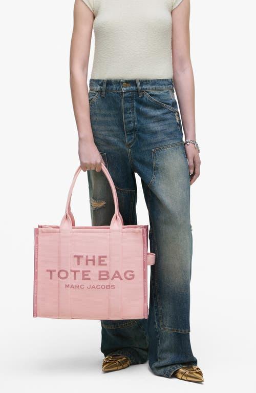 The Jacquard Large Tote Bag In Rose Product Image