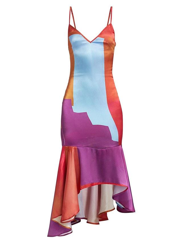 Womens Prelude: Aama Tales Night Sky Midi-Dress Product Image