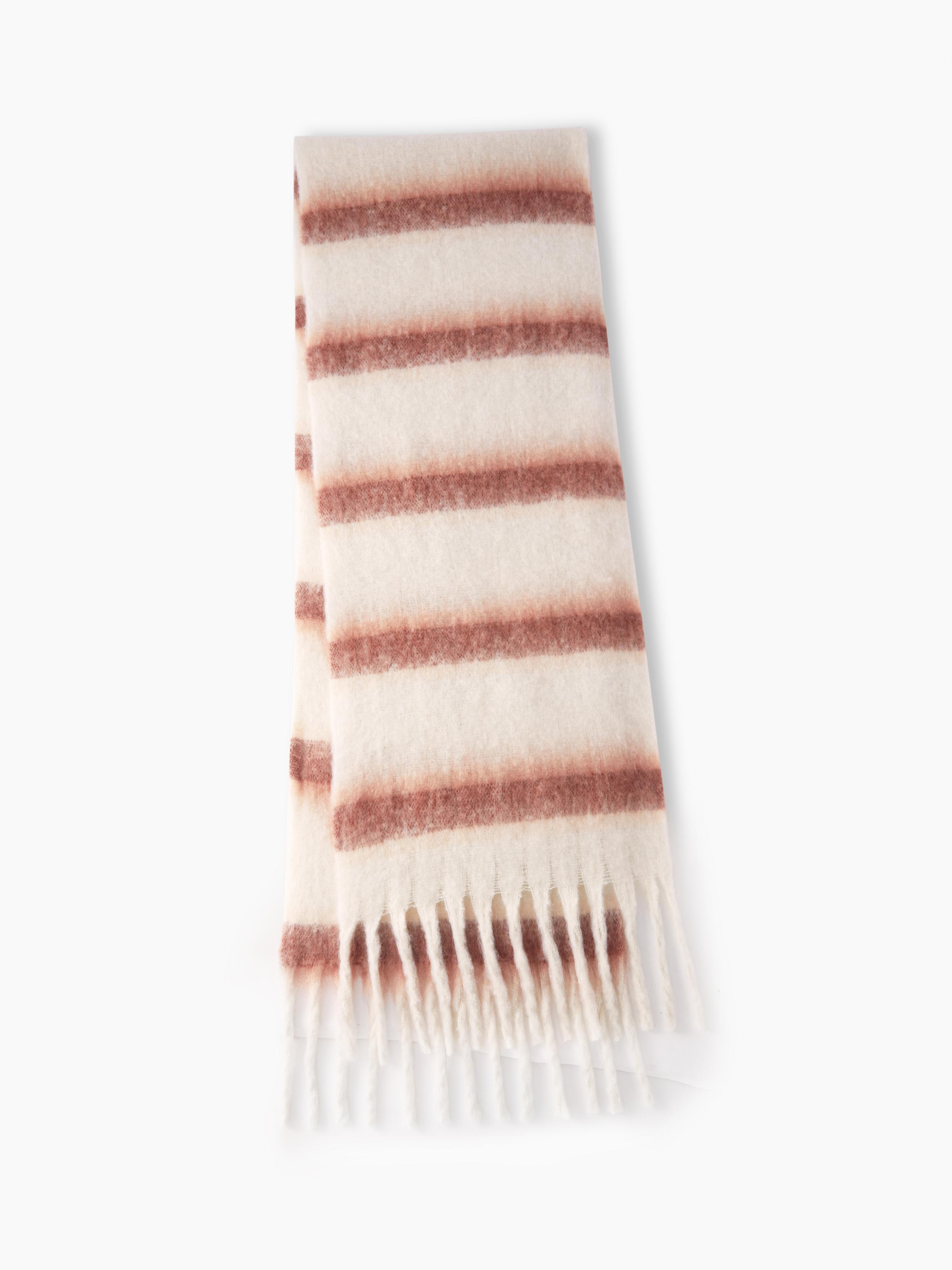 STRIPED TASSEL SCARF product image