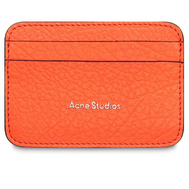 Leather Card Holder Fn-Ux-Slgs000275 - Bright Orange Male Product Image